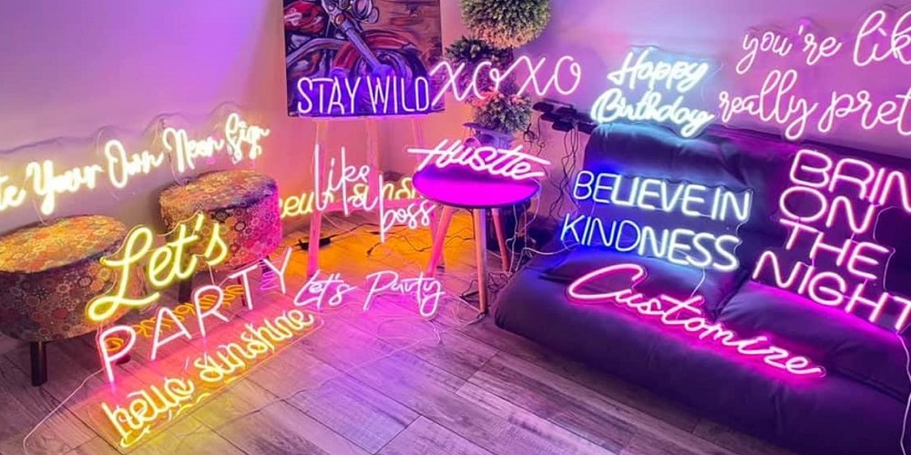 A guide to customized neon signs